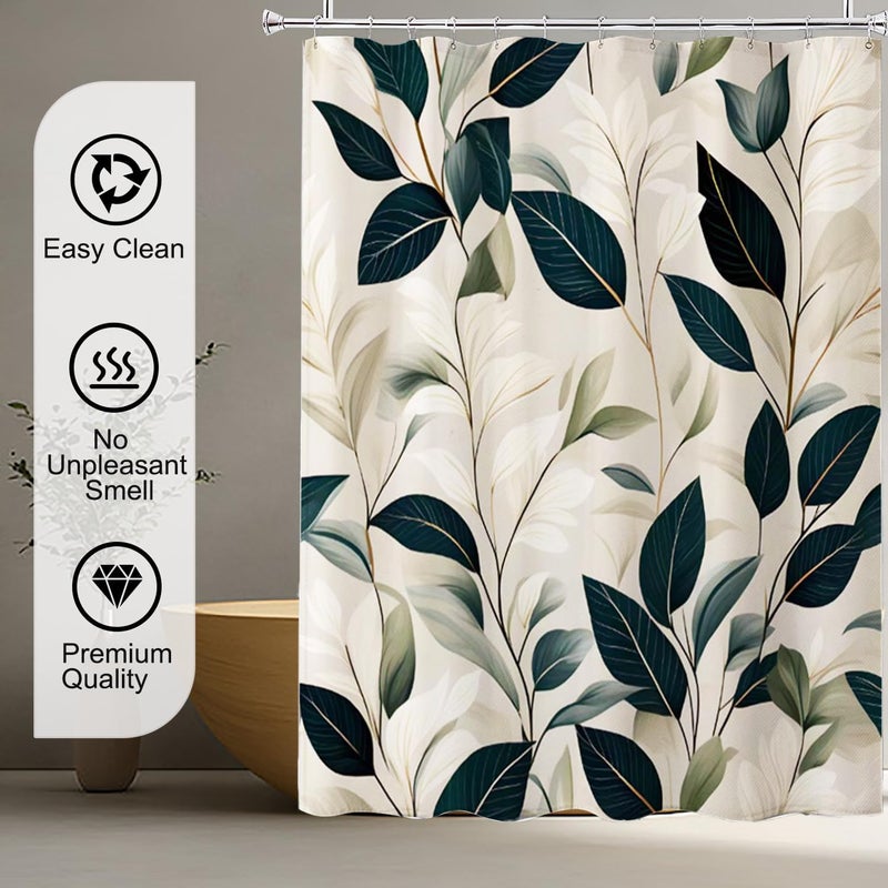 LLSCL Fabric Shower Curtain Liner with Magnets, Waterproof Hotel Quality, 72 x 72 Machine Washable - Image 5